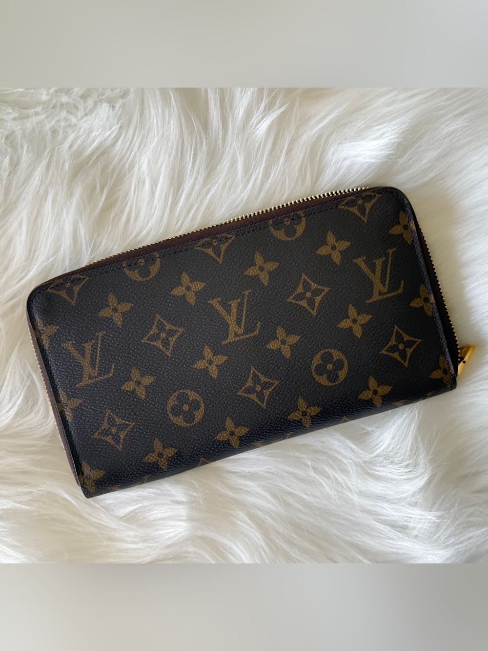 LOUIS VUITTON ZIPPY ORGANIZER WALLET MONOGRAM CANVAS AUTHENTIC W/ BOX - Picture 5 of 7